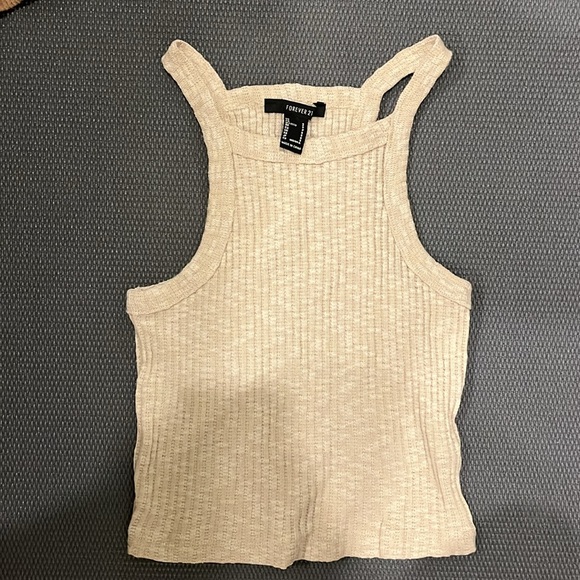 Forever 21 Bundle of 3 brown/cream tops. All size S GUC - Picture 2 of 7